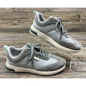 VIONIC Womens BREILYN Lace Up Casual Comfort Walking Sneaker Shoes Gray Size 8 M